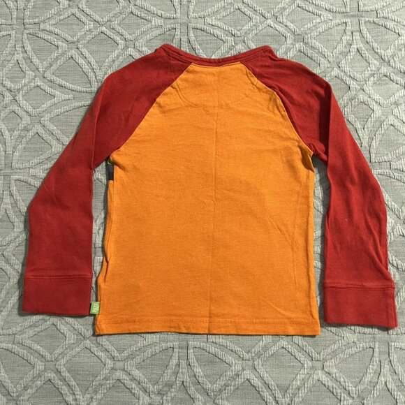 Little Bird By Jools Oliver 4-5Y Tractor Sunset Raglan Shirt - Picture 6 of 7